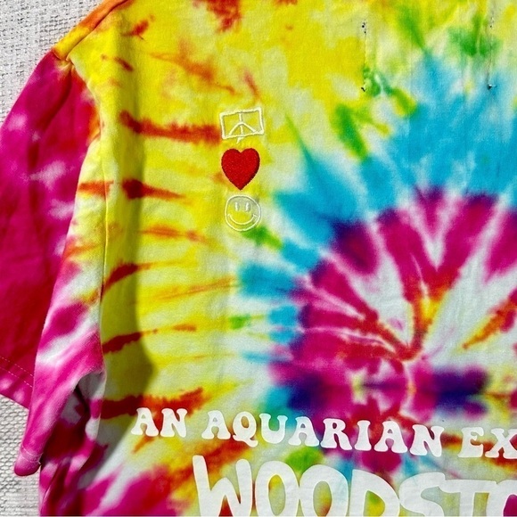 Nice Kicks x Woodstock "Nice" tie dye crewneck shirt size XS - Picture 7 of 7